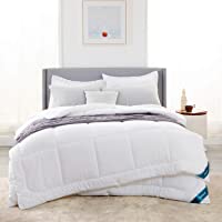 Bedsure Edredón Relleno Nórdico Cama 80 4 Estaciones- Bedding Edredón Reversible Doble 150+300 gr-m² de 135x200 cm Fibra…